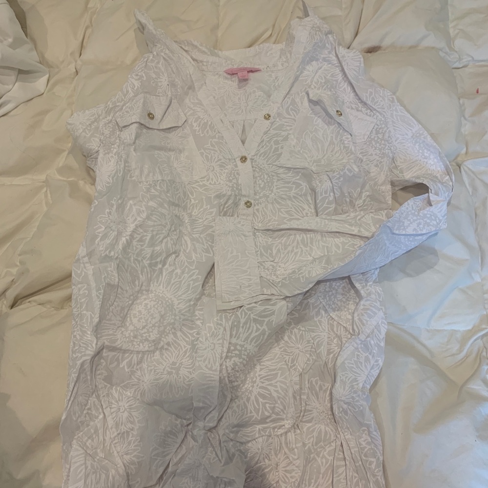 Lilly Pulitzer beach cover up dress